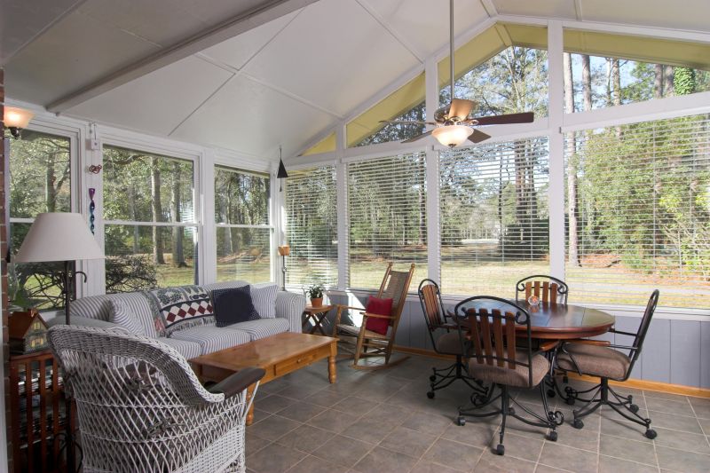 Bright Sunroom Interior